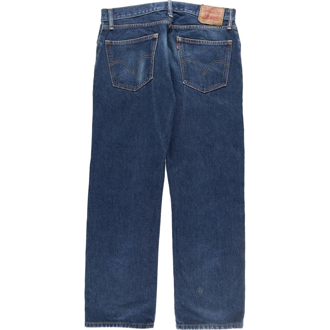 Levi's 505 STRAIGHT FIT tapered denim pants for men, size w34 / eaa504884