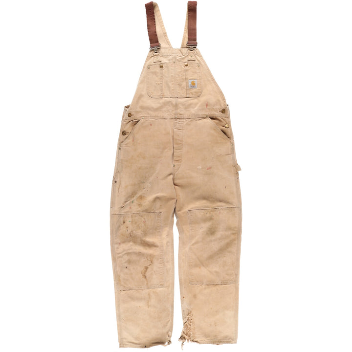 Carhartt Double Knee Duck Overalls Men's W38 equivalent / eaa504886