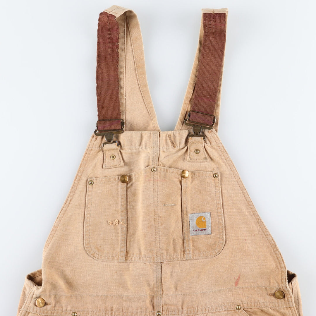 Carhartt Double Knee Duck Overalls Men's W38 equivalent / eaa504886