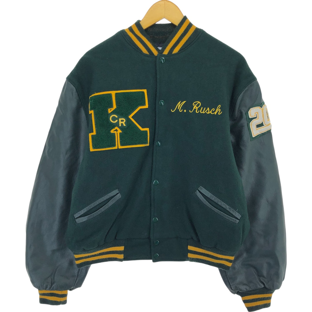 ~90'S MECA KENNEDY HS Wool Varsity Jacket Award Jacket Varsity Jacket Made in USA Men's XL Vintage /eaa504921