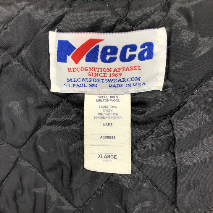 ~90'S MECA KENNEDY HS Wool Varsity Jacket Award Jacket Varsity Jacket Made in USA Men's XL Vintage /eaa504921