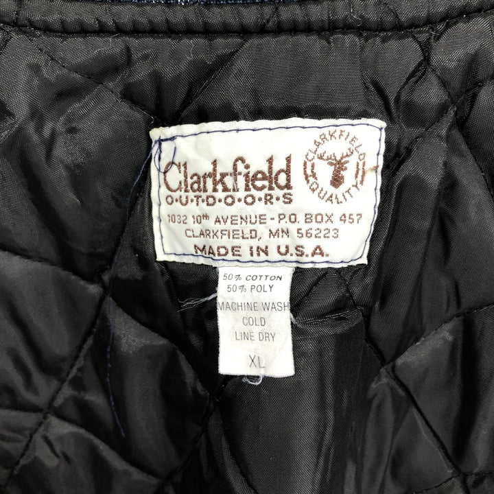 80'S Clarkfield Outdoors padded jacket, made in USA, men's XL size, vintage /eaa504954