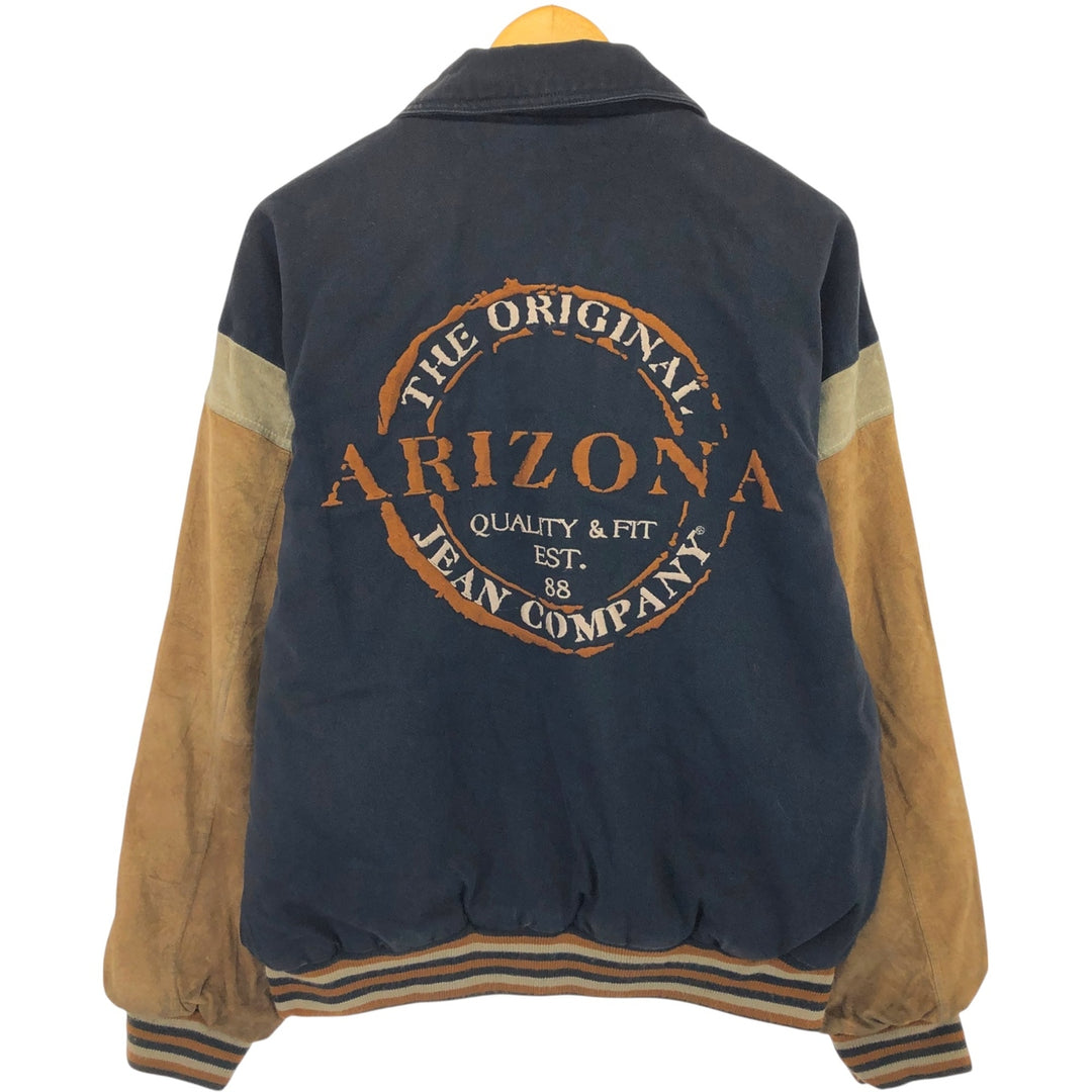 ARIZONA JEAN COMPANY Padded Cotton Varsity Jacket Men's M Size /eaa504955