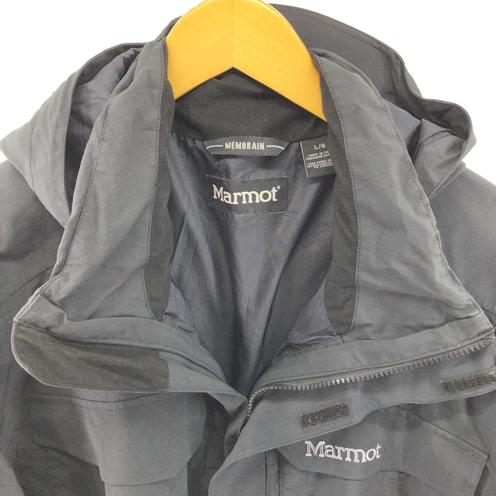 00'S Marmot MEMBRAIN Mountain Parka Shell Jacket Men's L size / eaa504973