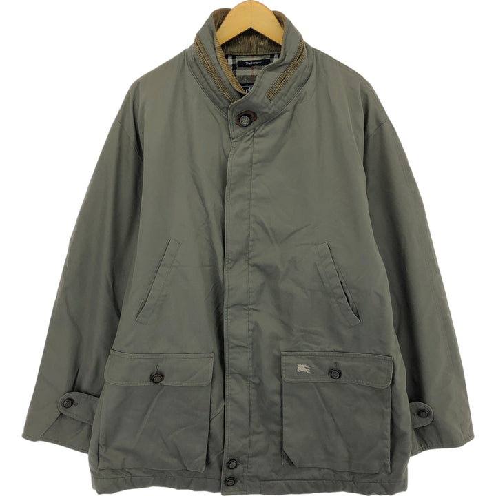 Burberry's half coat, men's size XL / eaa504985