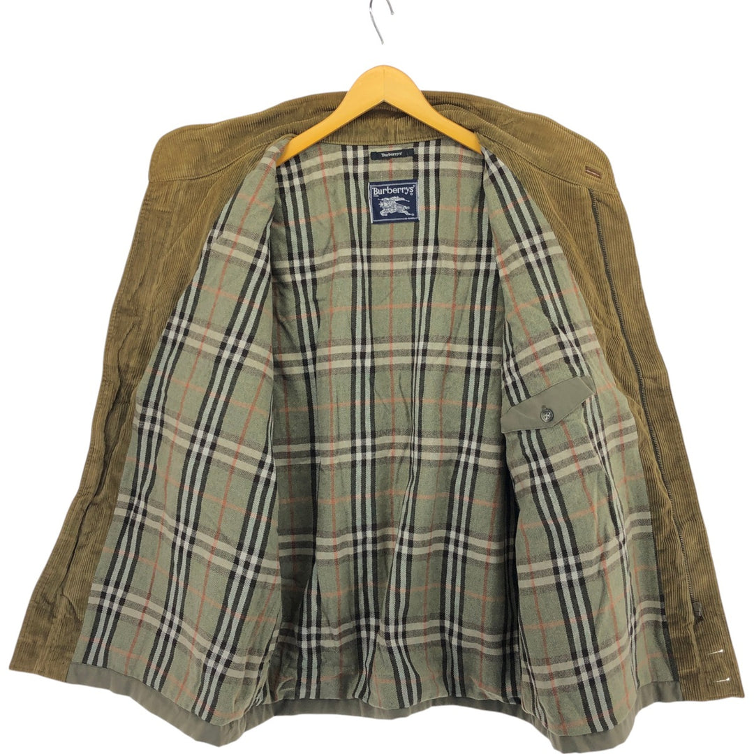 Burberry's half coat, men's size XL / eaa504985