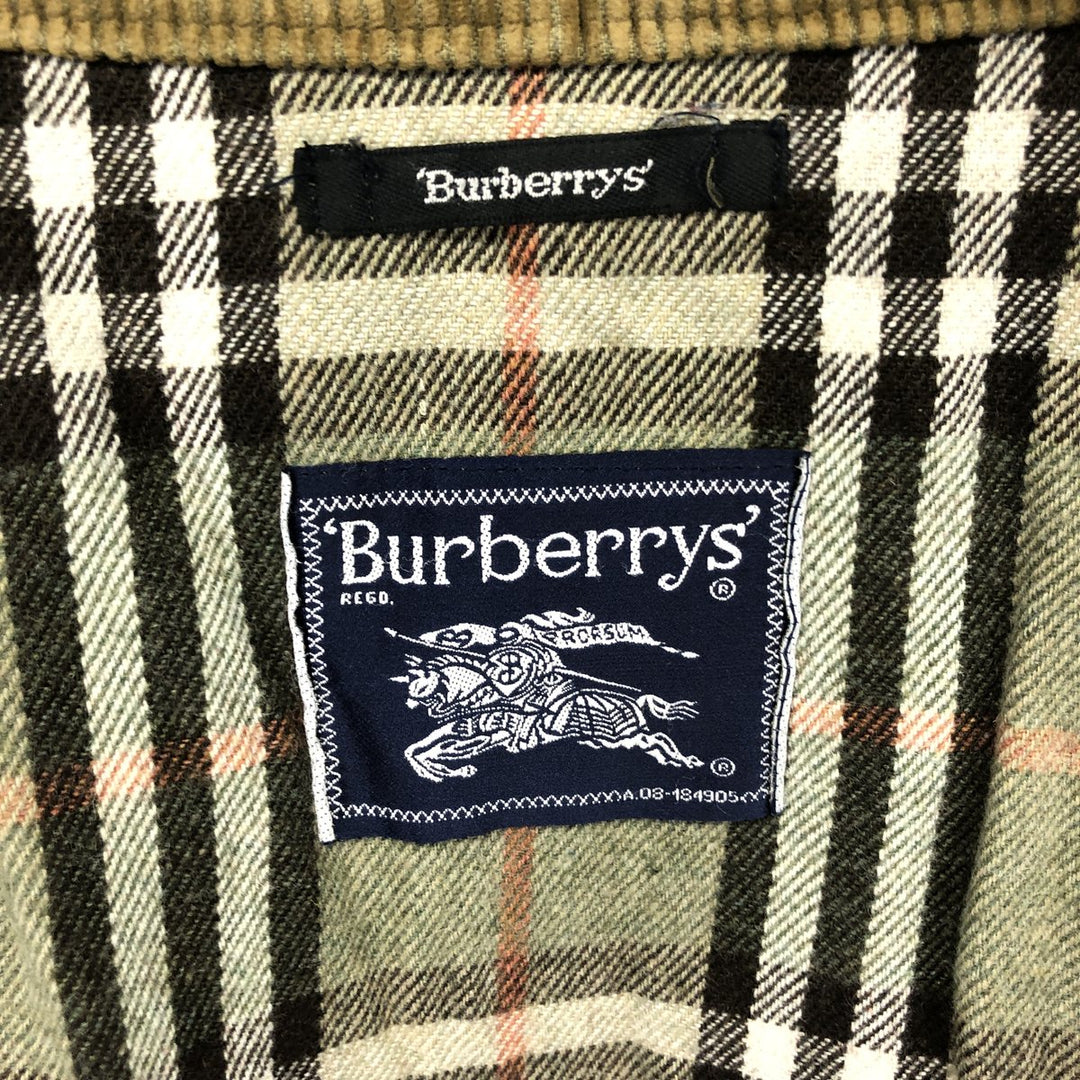 Burberry's half coat, men's size XL / eaa504985