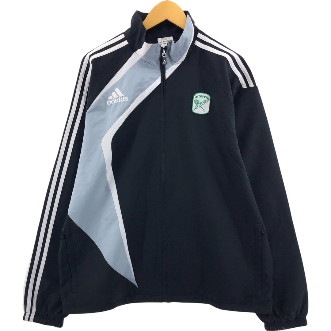 00'S Adidas Back Print Windbreaker Men's L size / eaa505000