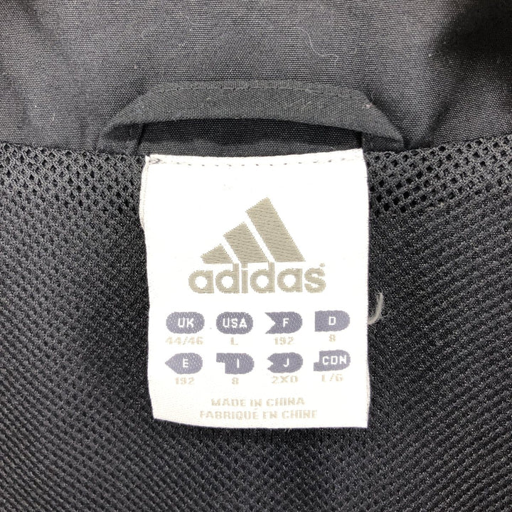 00'S Adidas Back Print Windbreaker Men's L size / eaa505000