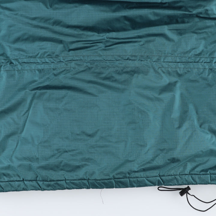 70s~80'S LL Bean Gore-Tex padded mountain jacket, shell jacket, puffer jacket, men's size L Nylon Green type dark green Vintage Second Hand