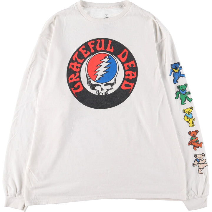 GRATEFUL DEAD Grateful Dead Long Sleeve T-Shirt Band T-Shirt Men's L Size /eaa505052