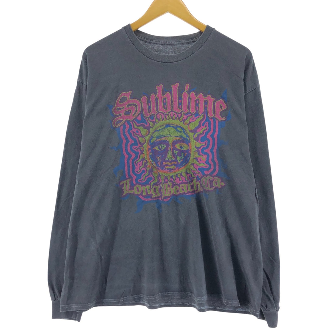 SUBLIME Long Sleeve T-Shirt, Band T-Shirt, Men's Size L /eaa505053