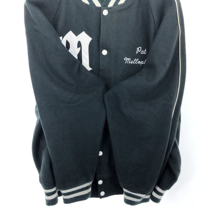 Back logo wool varsity jacket award jacket varsity jacket men's size L /eaa505090