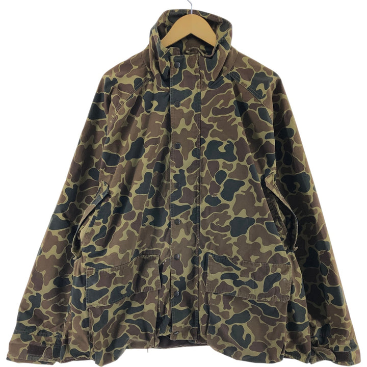 80'S Woolrich Camouflage Pattern Duck Hunter Camo Ripstop Mountain Jacket Shell Jacket Men's XL /eaa505155