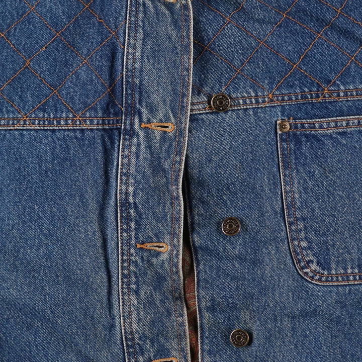 80'S Banana Republic Denim Coveralls Women's M Size Vintage cotton blue type Vintage Second Hand