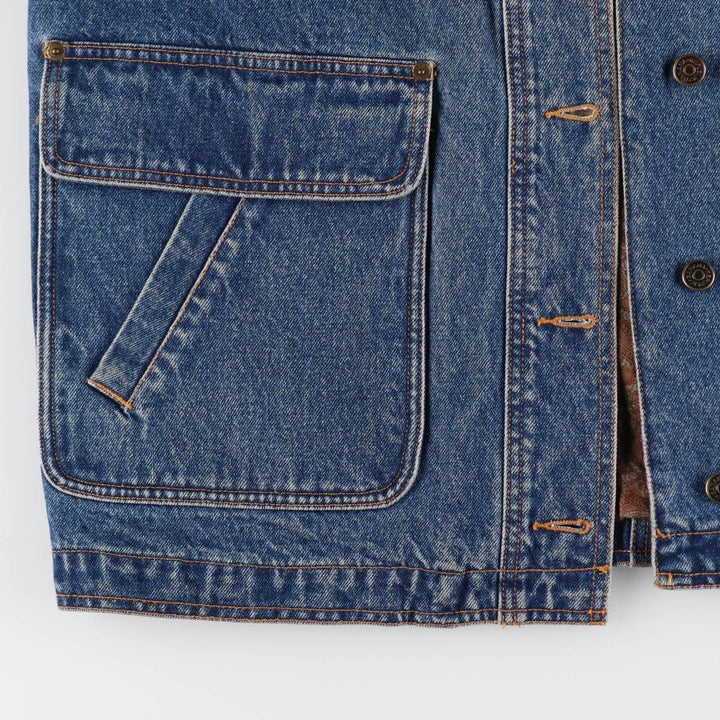 80'S Banana Republic Denim Coveralls Women's M Size Vintage cotton blue type Vintage Second Hand