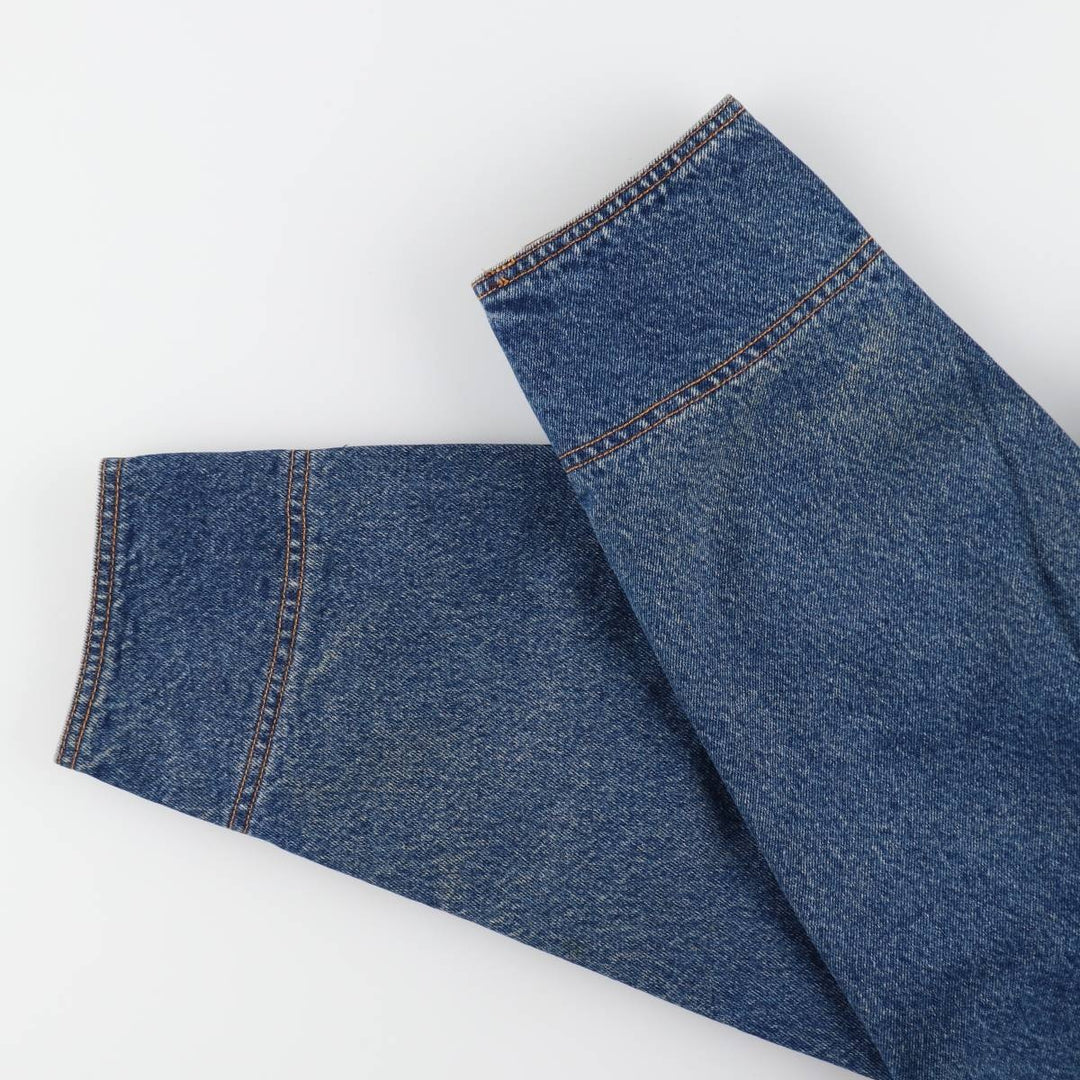 80'S Banana Republic Denim Coveralls Women's M Size Vintage cotton blue type Vintage Second Hand