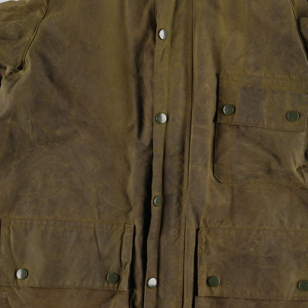 70s~80'S Barbour SOLWAY ZIPPER 1 Warrant Waxed Cotton Oiled Jacket Made in England Size 40 Men's M Vintage /eaa505187