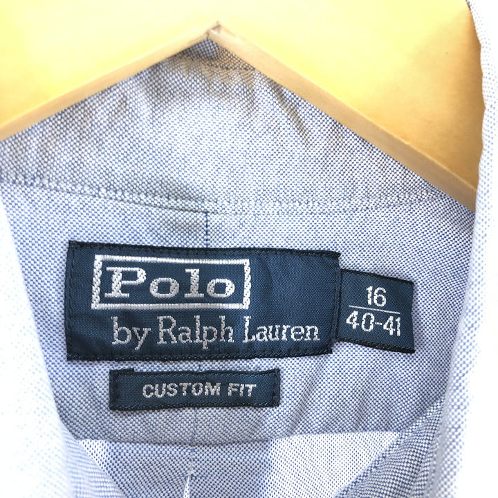 Ralph Lauren POLO by Ralph Lauren CUSTOM FIT long sleeve button down shirt men's size L /eaa505284