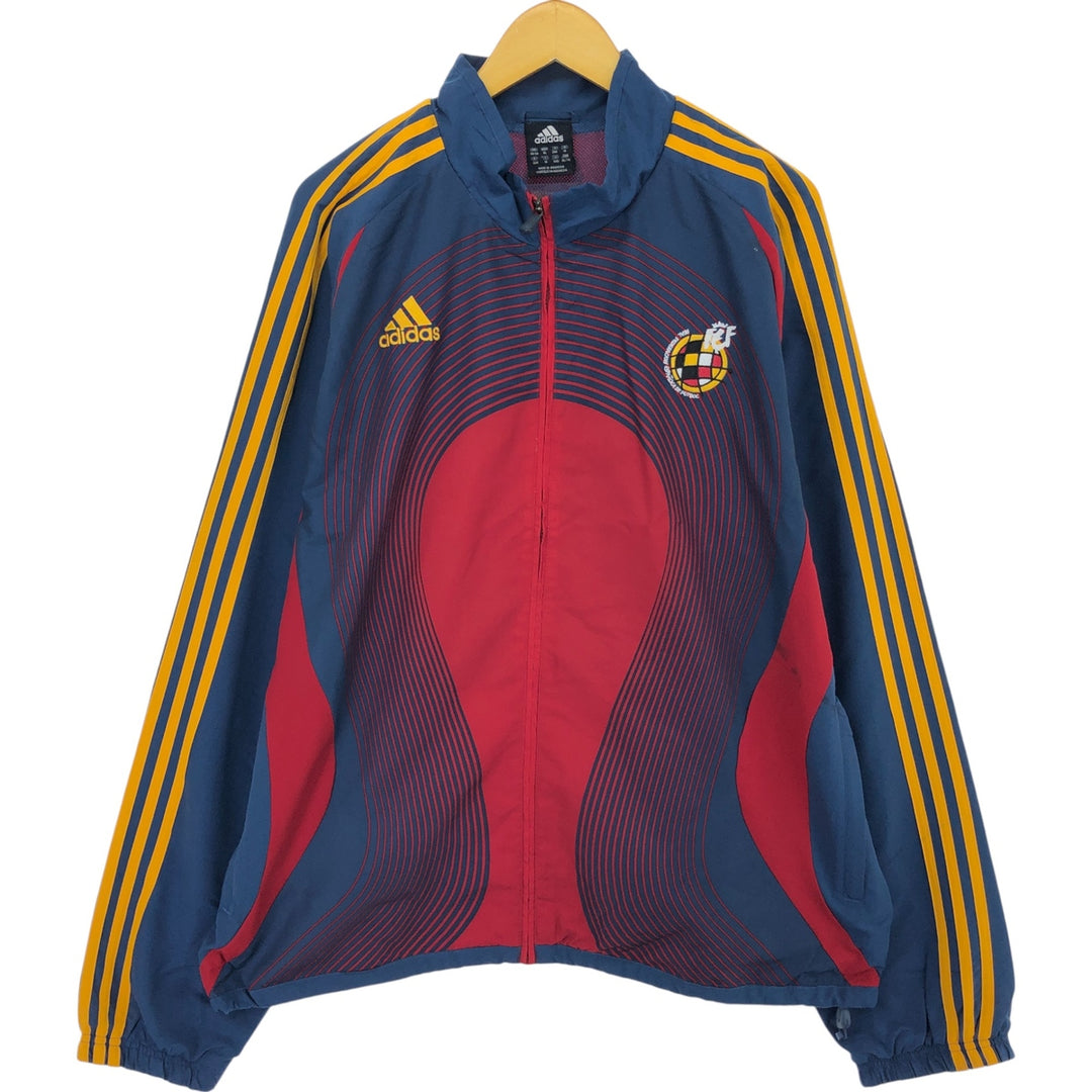 00'S Adidas Spain national team windbreaker Men's XL size / eaa505301