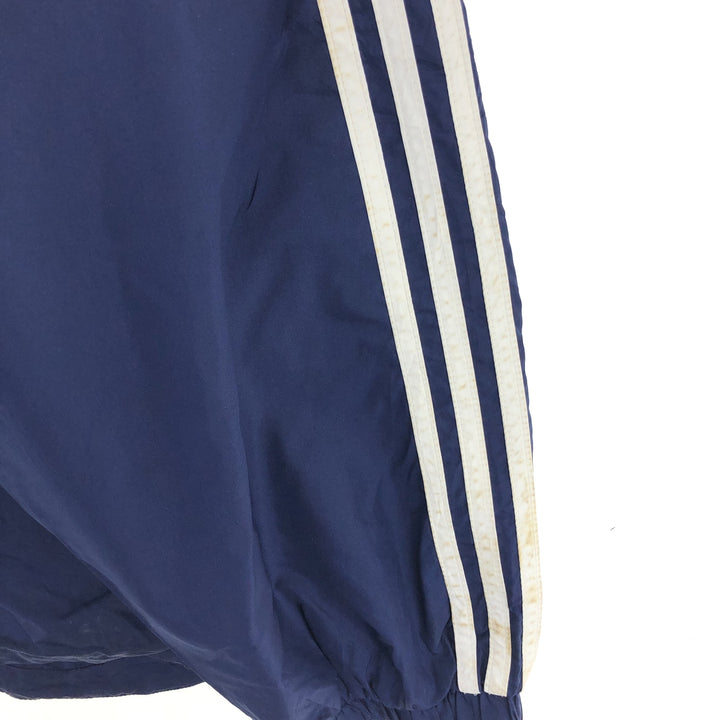 90'S Adidas hooded warm-up pullover, men's XL size, vintage / eaa505302