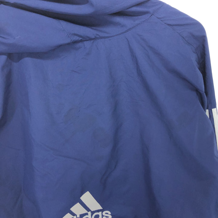 90'S Adidas hooded warm-up pullover, men's XL size, vintage / eaa505302