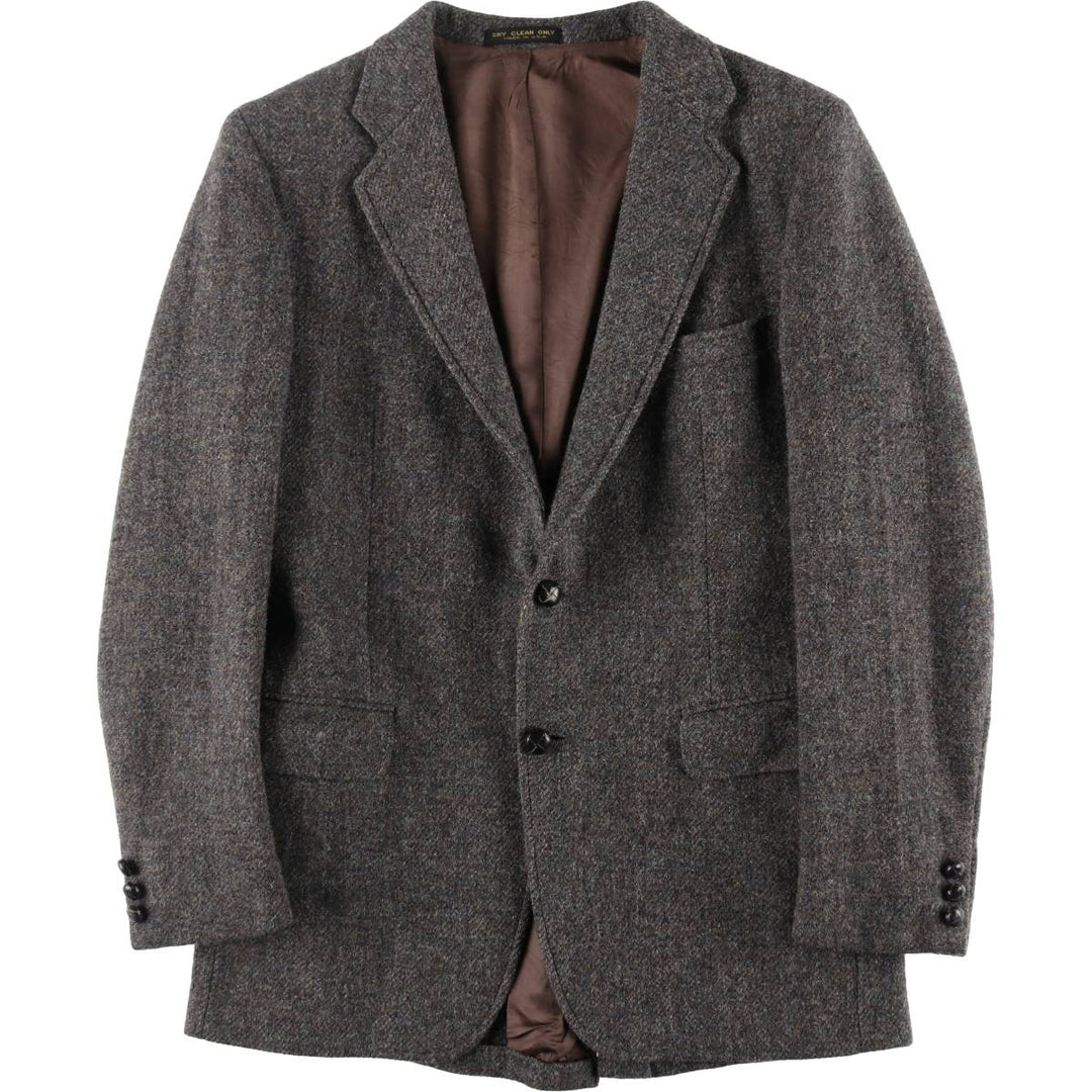 Anderson-Little Harris Tweed Harris Tweed Wool Tailored Jacket Made in USA Men's L size /eaa505483