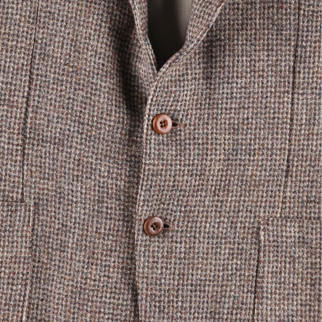 Leishman Harris Tweed Wool Tailored Jacket Men's L size / eaa505489