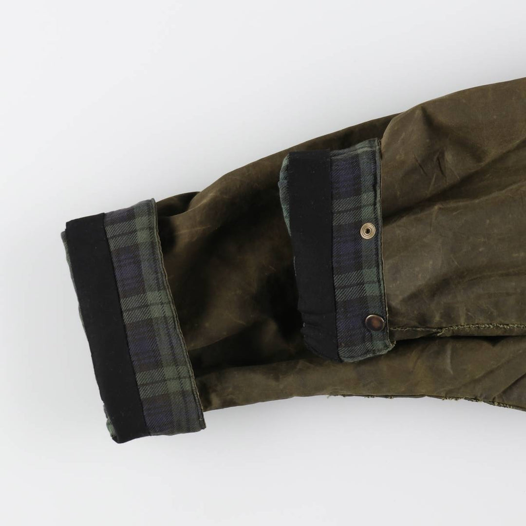 90'S Barbour DURHAM 3 Warrant waxed cotton oiled jacket made in England C36 men's size S vintage /eaa505499