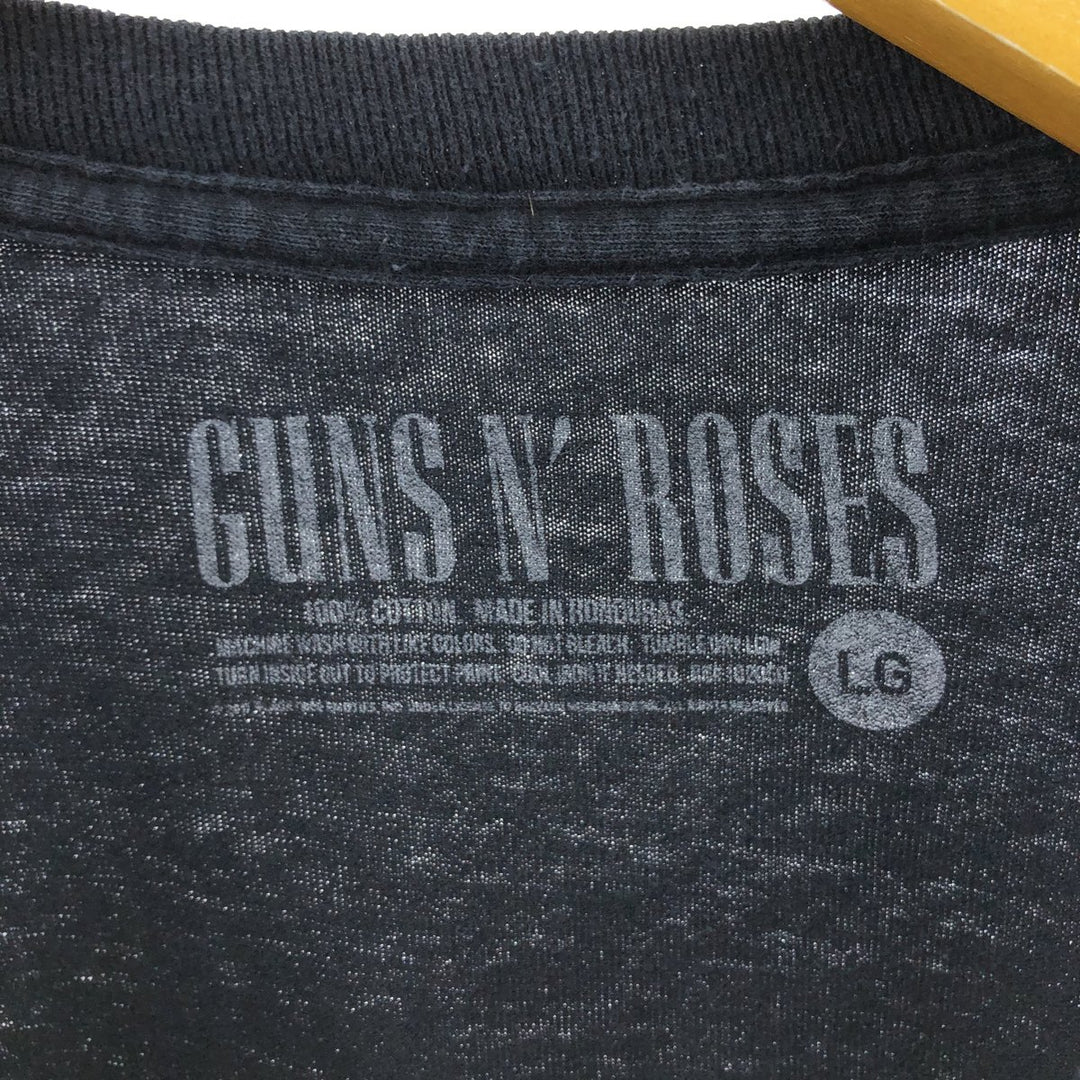 GUNS N' ROSES Guns N' Roses Long T-shirt Band T-shirt Band T Men's L size /eaa505524