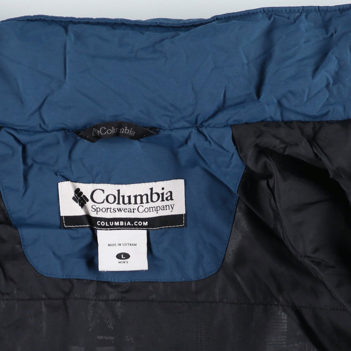 00'S Columbia Padded Mountain Jacket, Shell Jacket, Puffer Jacket, Men's L size / eaa505527