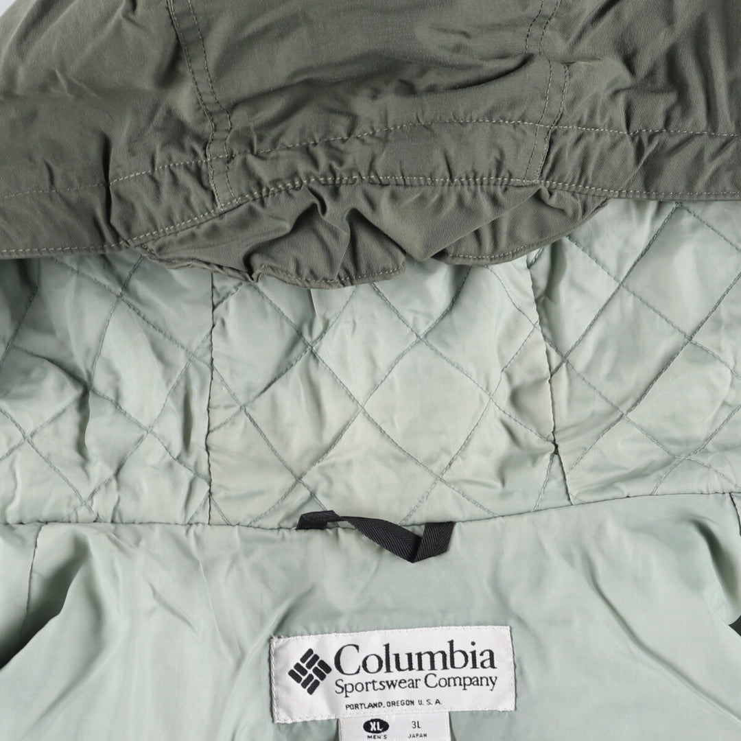 90'S Columbia CONVERT padded mountain parka, shell jacket, puffer jacket, men's XL size / eaa505535