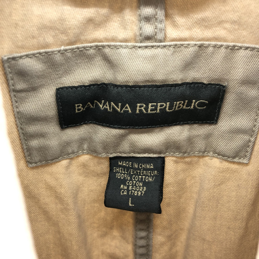 00'S Banana Republic Cotton Jacket Men's Size L /eaa505600