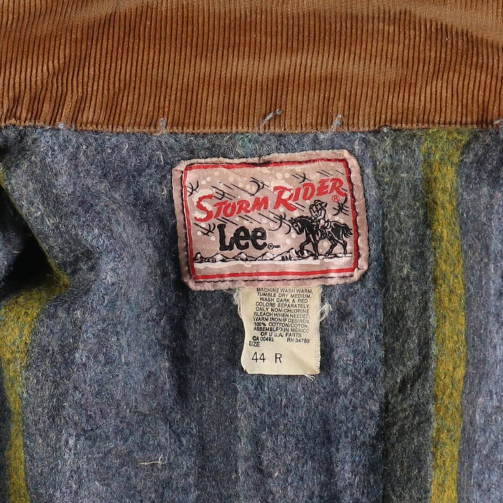 90'S Lee STORM RIDER denim jacket, G-jacket, men's XXL equivalent, vintage / eaa505630