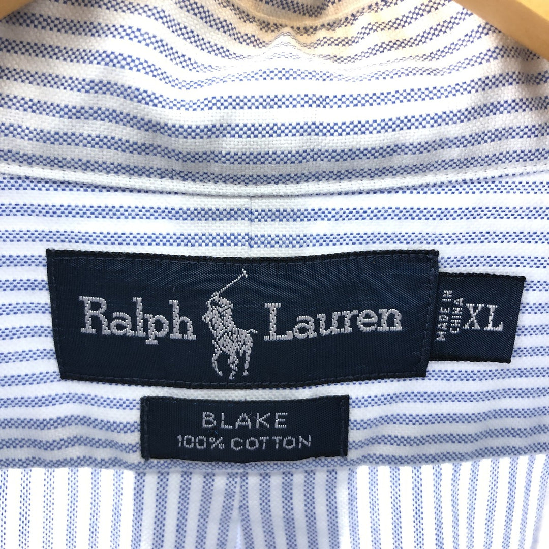 Ralph Lauren BLAKE long sleeve button down striped shirt men's XL equivalent /eaa505738