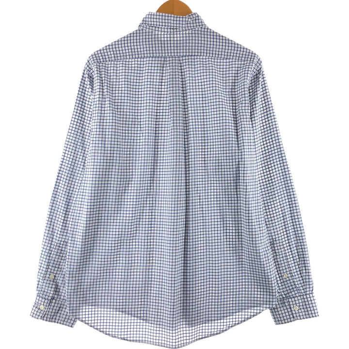 Ralph Lauren long sleeve button down check shirt, men's size L / eaa505754