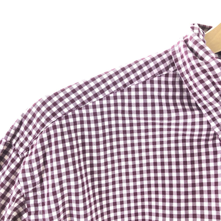 Ralph Lauren Classic Fit Gingham Check Long Sleeve Button Down Check Shirt Men's XL /eaa505755