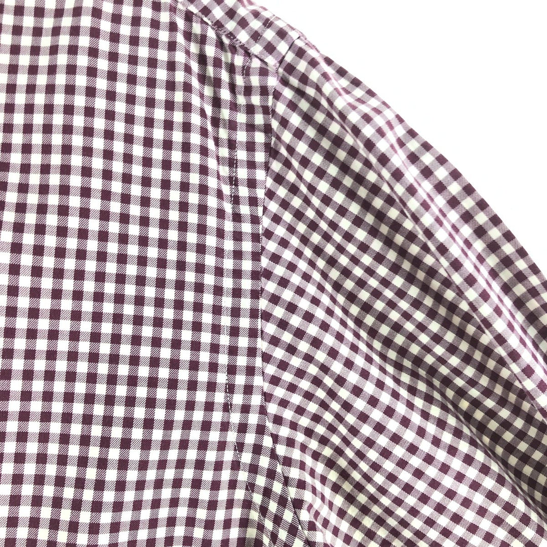 Ralph Lauren Classic Fit Gingham Check Long Sleeve Button Down Check Shirt Men's XL /eaa505755