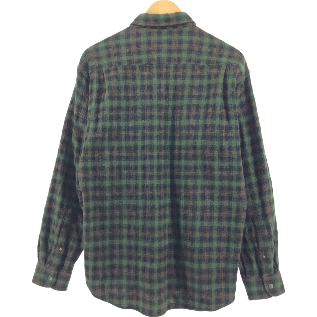 Pendleton Tartan Check Wool Shirt, Men's Size L / eaa505773