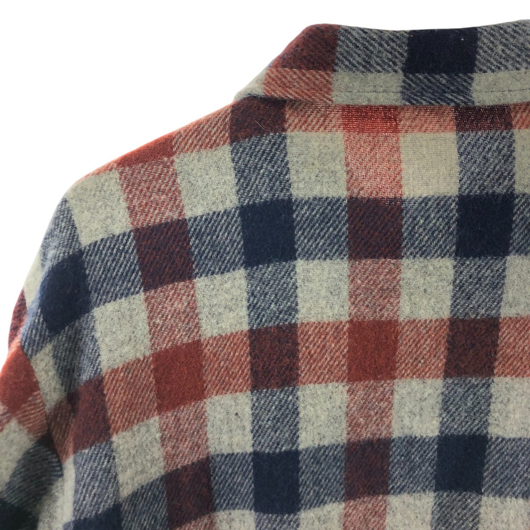 70'S WOOLRICH Check Pattern Wool Shirt Men's XL Vintage /eaa505778