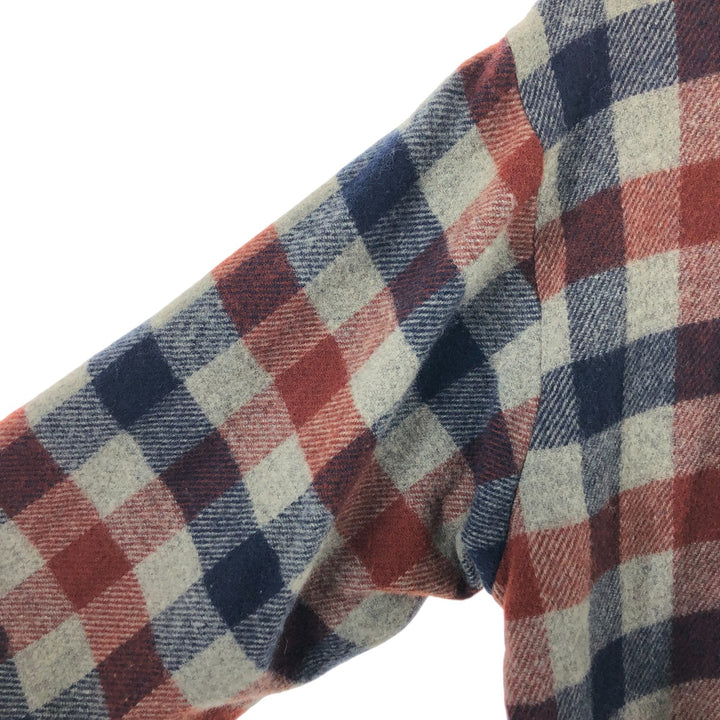 70'S WOOLRICH Check Pattern Wool Shirt Men's XL Vintage /eaa505778