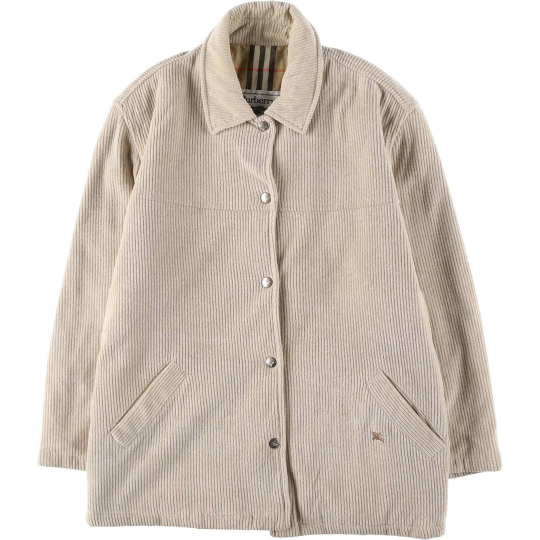 Burberry's padded corduroy jacket made in Spain, women's size L / eaa505801