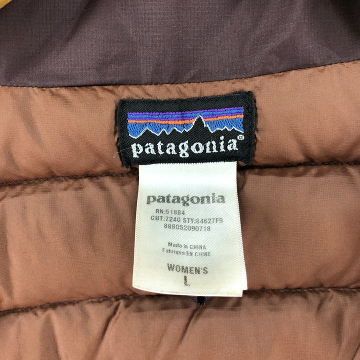 00'S Patagonia Down Sweater 84627F9 Goose Down Vest Women's L size /eaa505823