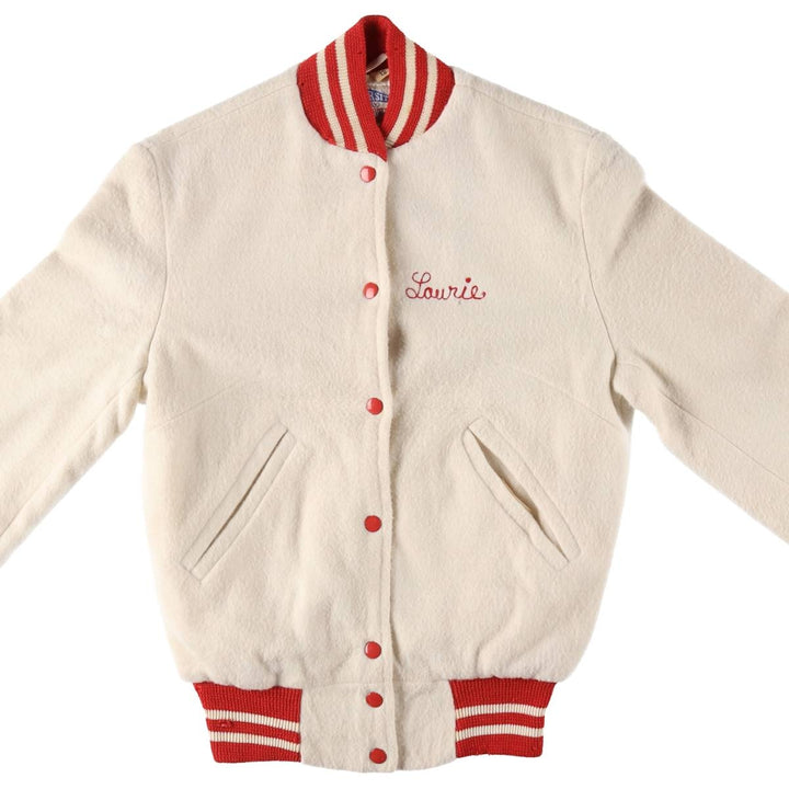 VARSITY Wool Stadium Jacket Award Jacket Varsity Jacket Women's S Size /eaa505892