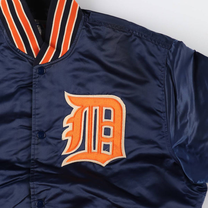 90'S Starter MLB Detroit Tigers Nylon Stadium Jacket Award Jacket Made in USA Men's XL /eaa505899