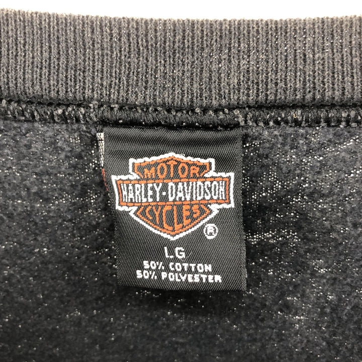 90'S Harley Davidson Advertising Sweatshirt, Made in USA, Men's L size, Vintage /eaa505902