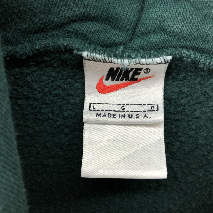 90'S Nike Sweatshirt Pullover Hoodie Made in USA Men's L Size Vintage /eaa505909