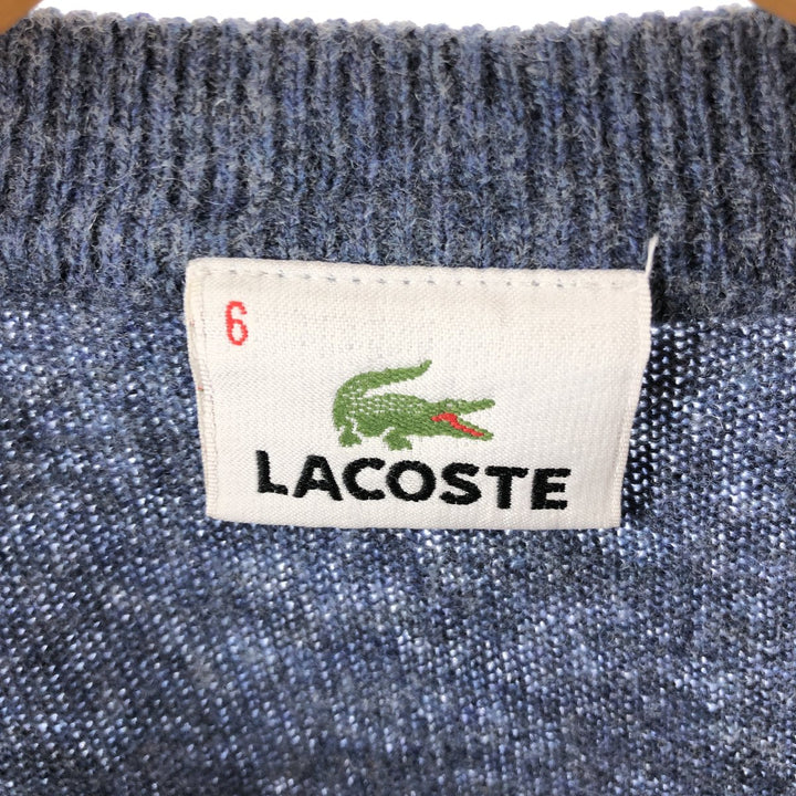 Lacoste Lambswool Knit Sweater Size 6 Men's XL /eaa505967