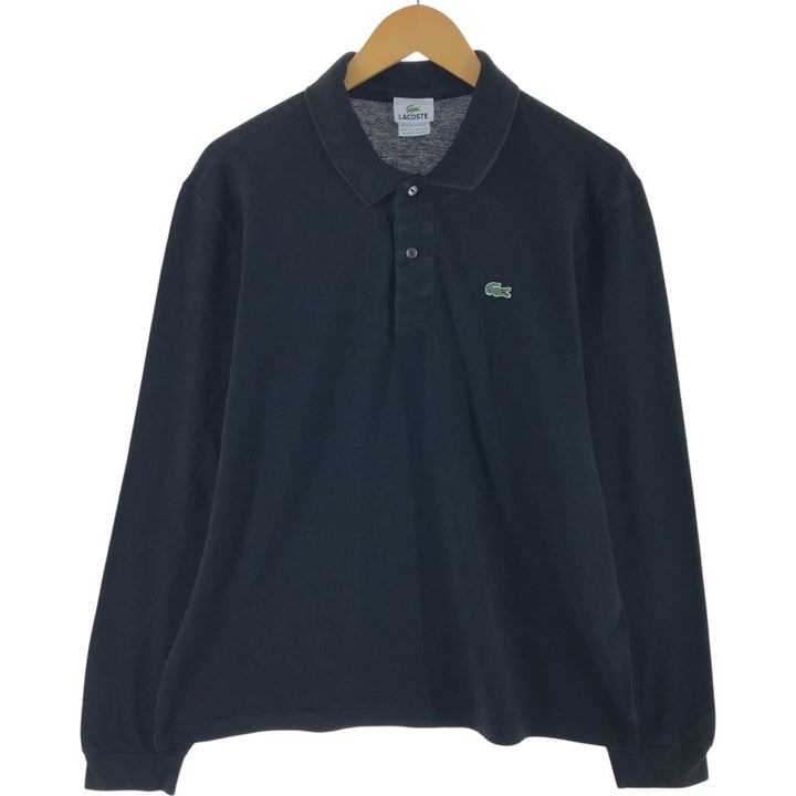 Lacoste LACOSTE French design long sleeve polo shirt size 6 men's XL equivalent /eaa505994