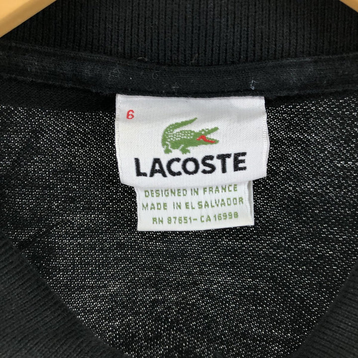 Lacoste LACOSTE French design long sleeve polo shirt size 6 men's XL equivalent /eaa505994